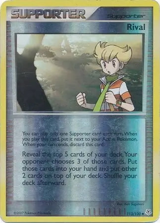 Diamond & Pearl Rival #113/130 reverse holo